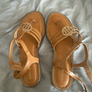 Tommy Hilfiger Brown Strappy Sandals